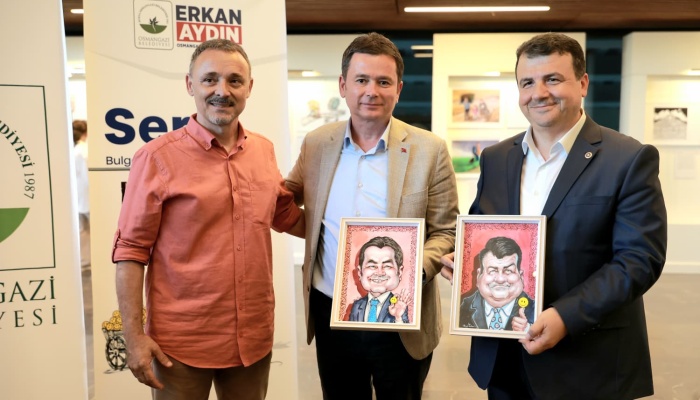 Osmangazi’de Göçün Hikayelerini Karikatürlerle Anlatan Sergi