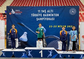 Osmangazi Belediyespor’un Genç Badmintoncuları Göz Doldurdu