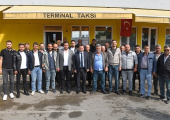 Başkan Aydın Taksici Esnafı İle Kahvaltı Yaptı