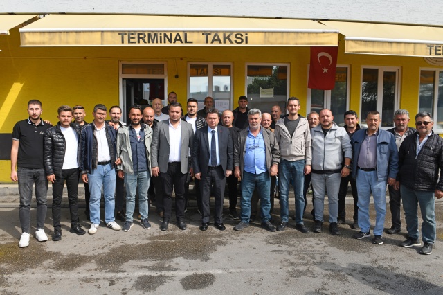 Başkan Aydın Taksici Esnafı İle Kahvaltı Yaptı