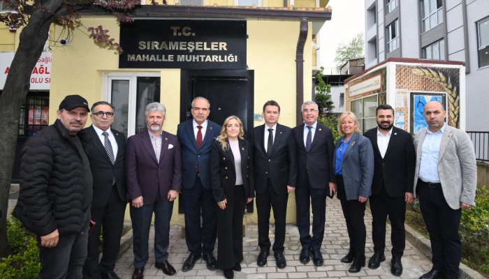 Başkan Aydın Sırameşeler’de Vatandaşın Nabzını Tuttu