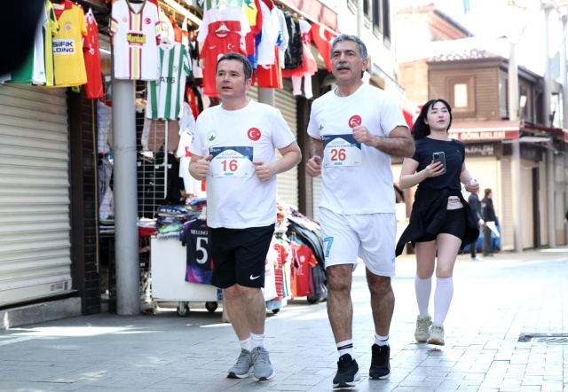 Bursa’nın Kalbinde Nefes Kesen Koşu