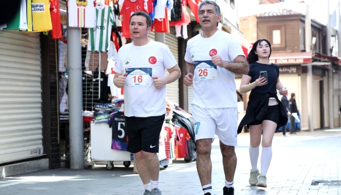 Bursa’nın Kalbinde Nefes Kesen Koşu