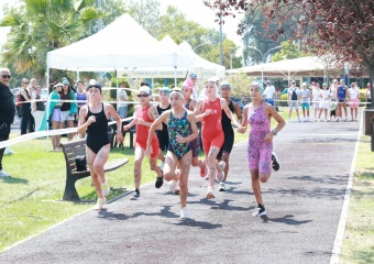 Triathle Yarışları Osmangazi’de Nefes Kesti