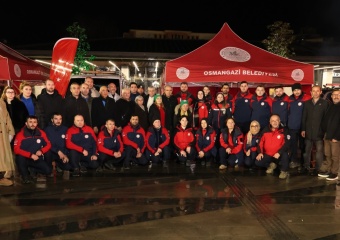 Osmangazi Belediyesi 6 Şubat’ı Unutmadı