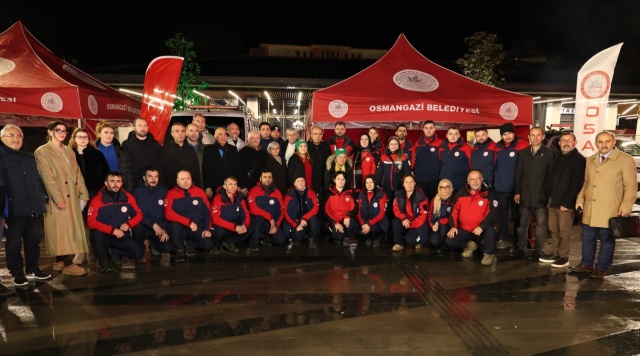 Osmangazi Belediyesi 6 Şubat’ı Unutmadı