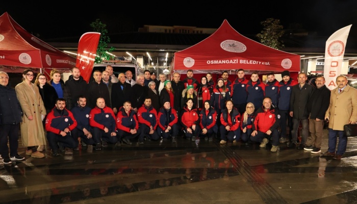 Osmangazi Belediyesi 6 Şubat’ı Unutmadı