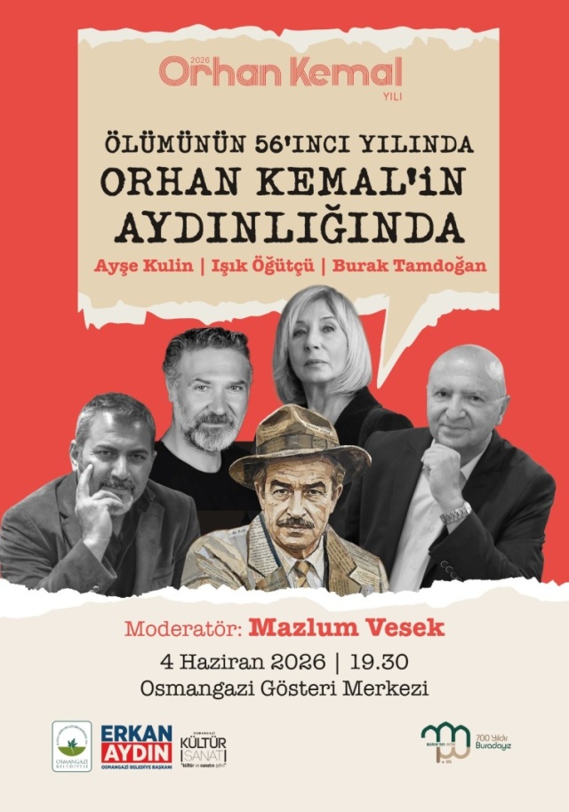 Osmangazi Belediyesi’nden Orhan Kemal’e Anlamlı Vefa