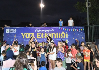Yaz Etkinliklerinde Çocuklar ve Aileler Doyasıya Eğlendi
