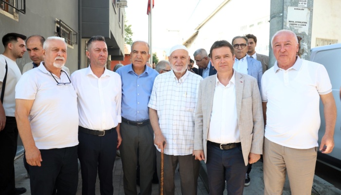 Başkan Erkan Aydın Gülbahçe'de Vatandaşlarla Buluştu