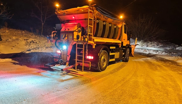 Kar Yağışı Osmangazi’de Hayatı Aksatmadı