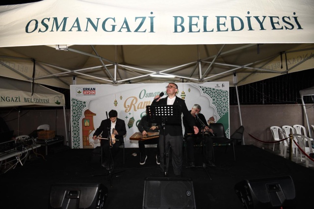 ‘Osmangazi Ramazan Sokağı’ Huzur Veren Ezgilerle Taçlandı