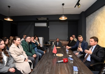 Başkan Aydın’dan Gençlere Güçlü Destek