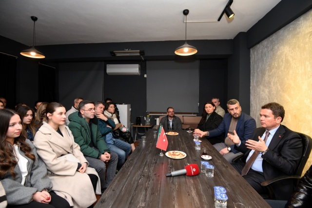 Başkan Aydın’dan Gençlere Güçlü Destek