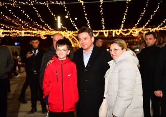 Başkan Erkan Aydın Ramazan Sokağı’nda Vatandaşlarla Buluştu