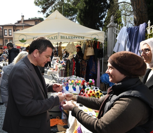 Osmangazi’de Kadınların El Emeği Büyük Beğeni Topladı