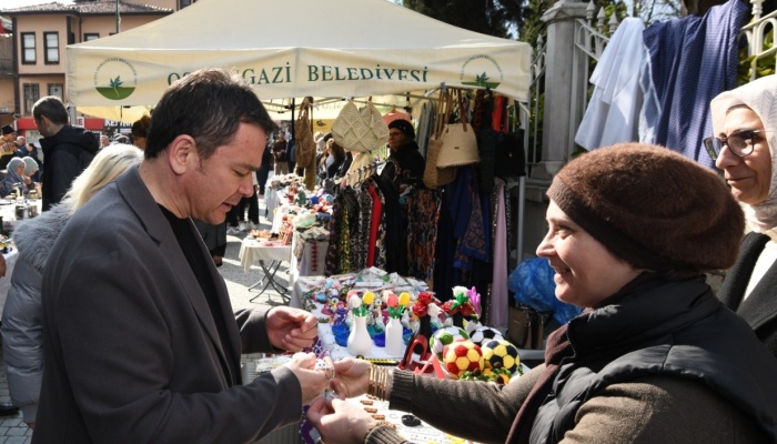 Osmangazi’de Kadınların El Emeği Büyük Beğeni Topladı