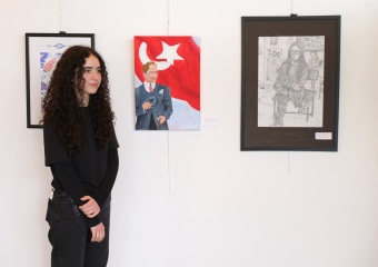 Liseli Öğrencilerin Bir Yıllık Emeği Sanatseverlerle Buluştu