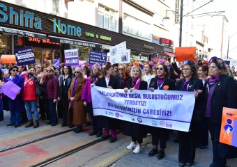 Bursalı Kadınlardan Özgürlük ve Eşitlik Yürüyüşü