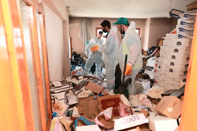 Osmangazi’de Çöp Ev Sorununa Anında Müdahale