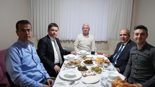 Başkan Aydın, Ayaz Ailesinin İftar Sofrasına Konuk Oldu