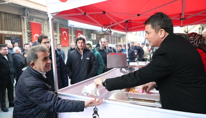 Başkan Aydın’dan Kayınvalidesinin Hayrına Lokma İkramı