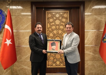 Başkan Aydın’dan Yeni İl Emniyet Müdürü Gökçe’ye Hayırlı Olsun Ziyareti