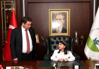 Başkan Aydın Koltuğunu Çocuklara Devretti