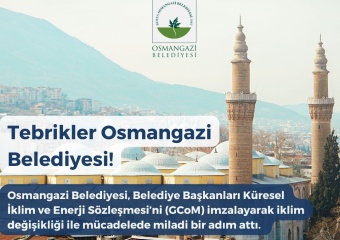 Osmangazi Belediyesi’nden Çevre ve Doğa Dostu Adım