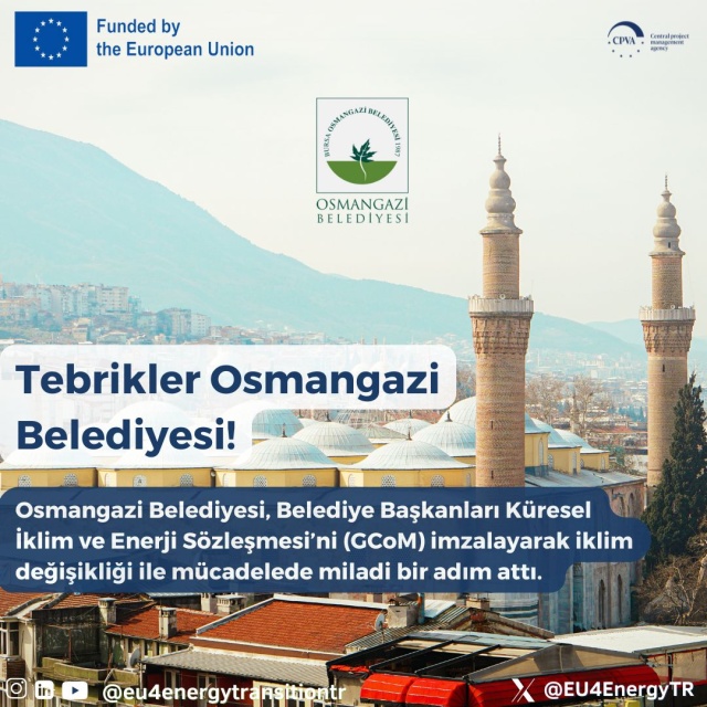 Osmangazi Belediyesi’nden Çevre ve Doğa Dostu Adım