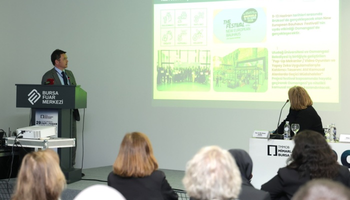 Başkan Erkan Aydın Projelerini Uluslararası Kongrede Tanıttı