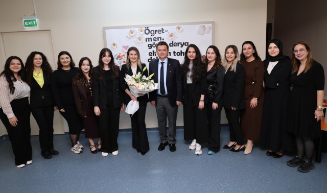 Başkan Erkan Aydın’dan Öğretmenler Günü’nde Anlamlı Ziyaretler