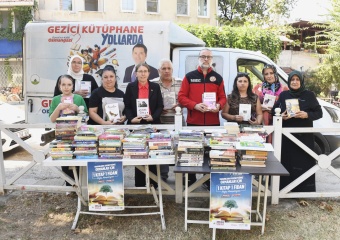 Osmangazi’de Toplanan Kitaplar Fidana Dönüşüyor