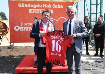 Gündoğdu Futbol Sahası Hizmete Açıldı