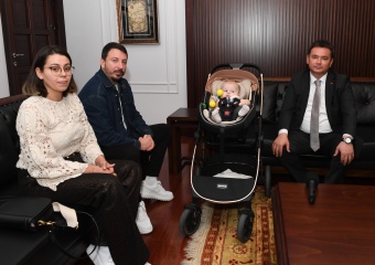 Başkan Aydın’dan SMA Hastası Çağan Ata Baran’a Destek Çağrısı