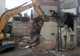 Osmangazililerin Güvenliği İçin Metruk Binalar Yıkılıyor
