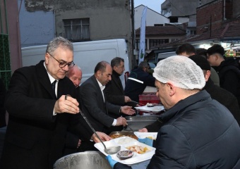 Osmangazi’de Ramazan’ın Son Sofrası Gülbahçe’de Kuruldu