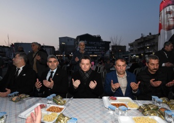 Osmangazi’de Gönül Sofrası Bağlarbaşı’nda Kuruldu