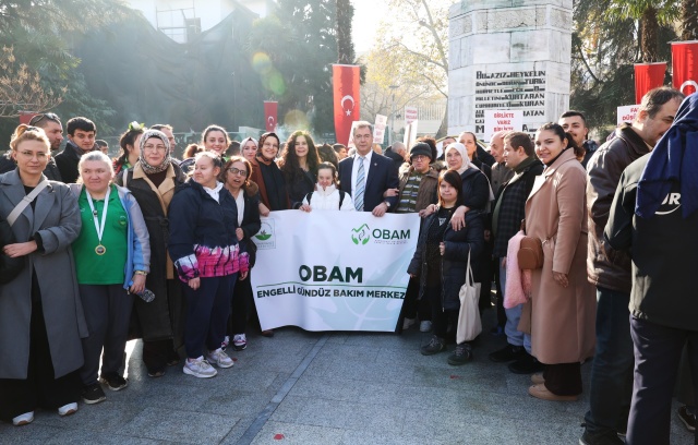 Osmangazi’de Engelli Bireyler Farkındalık İçin Yürüdü