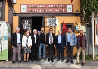 Başkan Aydın’dan Maksem Mahallesini Mutlu Eden Ziyaret