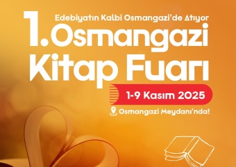 Osmangazi Kitap Fuarı Kapılarını Açıyor