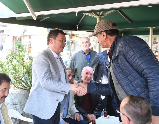 Başkan Erkan Aydın’dan Tahtakale Mahallesine Ziyaret