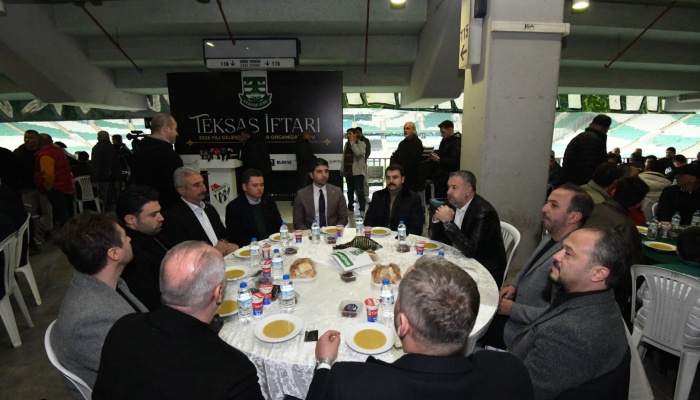 Başkan Erkan Aydın Teksaslı Bursasporlular Derneği’nin İftarına Katıldı